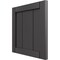 Ekena Millwork 12"W x 12"H True Fit PVC Framed Board-n-Batten Shutters Sample, Shadow Mountain SAMPLE-TFPBFSM - alternate 3
